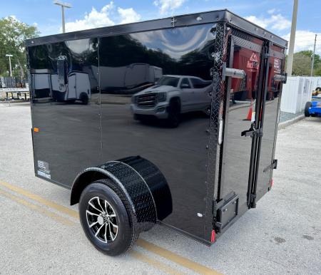 New 2026 Rock Solid Cargo 5x8 Double Rear Door Cargo / Enclosed Trailer