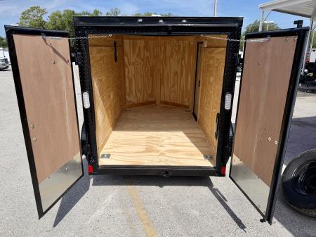 New 2026 Rock Solid Cargo 5x8 Double Rear Door Cargo / Enclosed Trailer