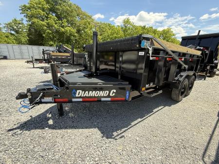 New 2026 Diamond C LPT 207 Dump Trailer, PACESETTER EDITION, 32” SIDES, HYD JACK, HEAVY FENDERS,SOLAR PANEL