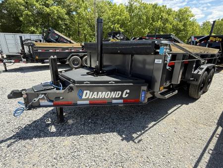 New 2026 Diamond C LPT 207 14’ Dump Trailer, PACESETTER EDITION, HYD JACK, SOLAR PANEL, HEAVY DUTY FENDERS