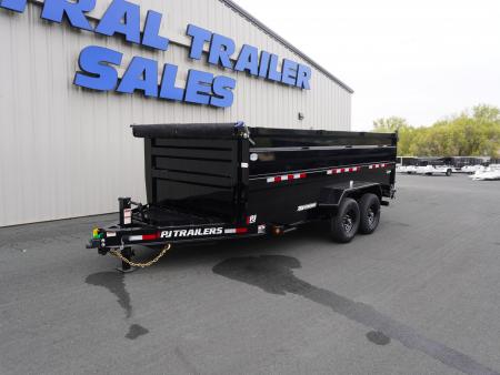 New 2026 PJ Trailers DM 83 x16ft Dump Trailer