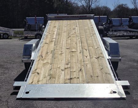 New 82 X 20 GALVANIZED HYDRAULIC TILT W/HYDRAULIC JACK 8 K AXLES DUAL RAMS TRIUMPH 2026