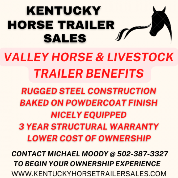 New 2026 Valley Trailers 2 HORSE SLANT COMBO STD