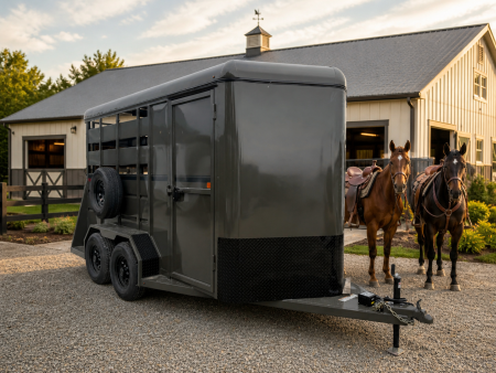 New 2026 Valley Trailers 2 HORSE SLANT COMBO STD