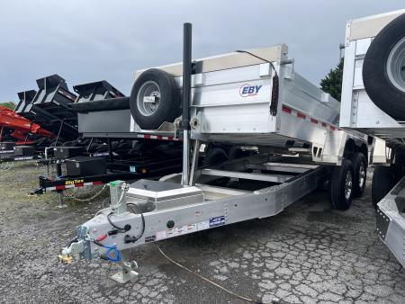 New 2026 EBY Trailers 7X14 14K Dump Trailer