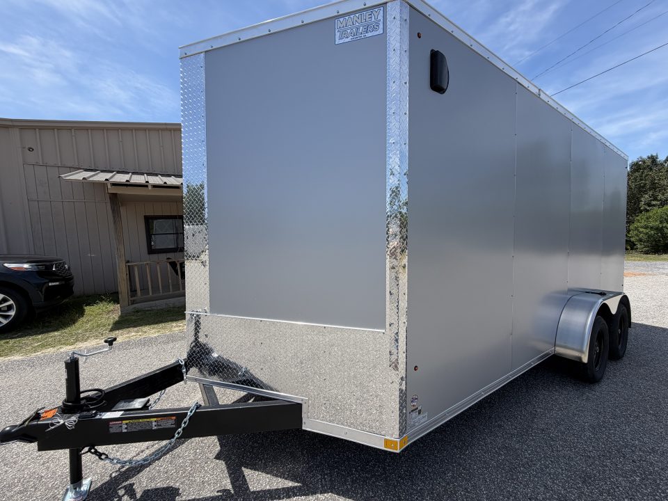 New 2026 Manley Trailers 7x16TA Cargo / Enclosed Trailer