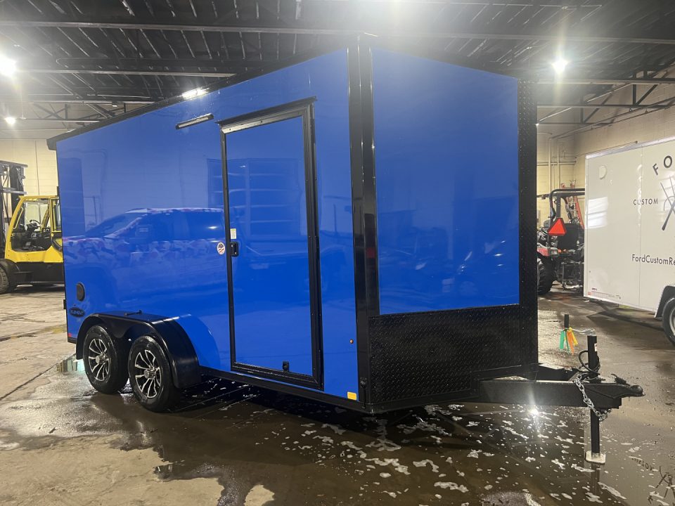 New 2026 Look Trailers 7x14 7K Element SE RAMP DOOR Cargo / Enclosed Trailer