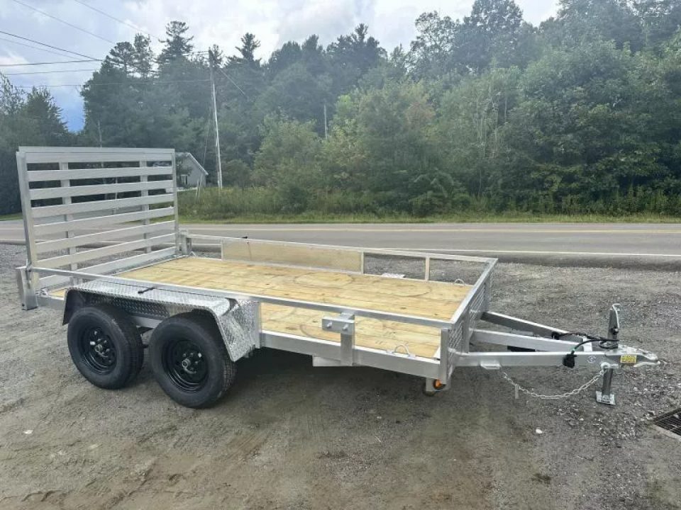 New 2027 Quality Steel and Aluminum 7412ALSL7KTA Utility Trailer