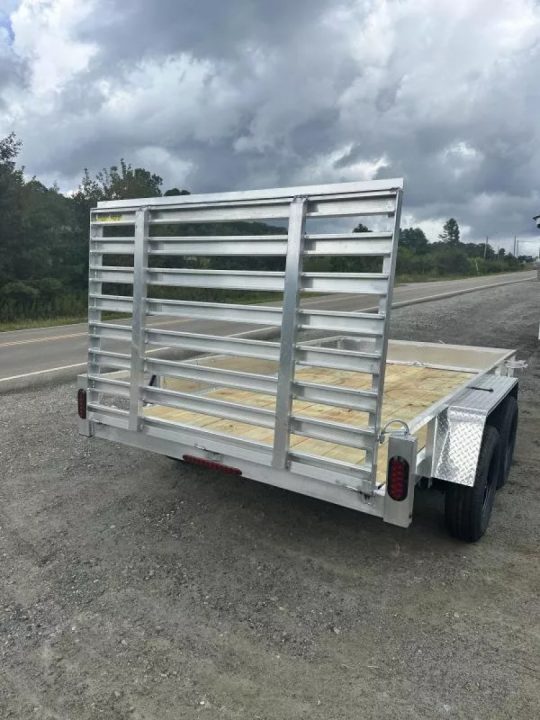 New 2027 Quality Steel and Aluminum 7412ALSL7KTA Utility Trailer