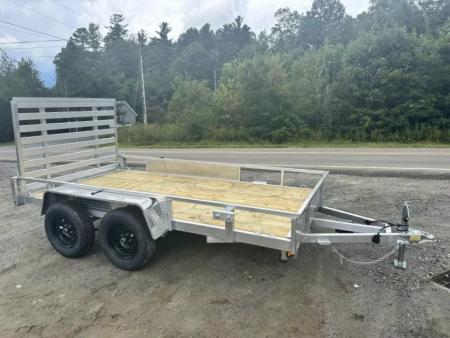 New 2027 Quality Steel and Aluminum 7412ALSL7KTA Utility Trailer
