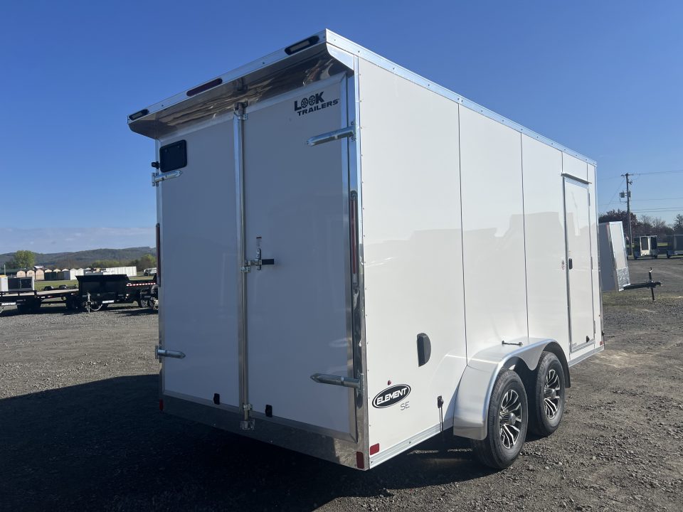 New 2026 Look Trailers 7x16 10K Element SE RAMP DOOR Cargo / Enclosed Trailer