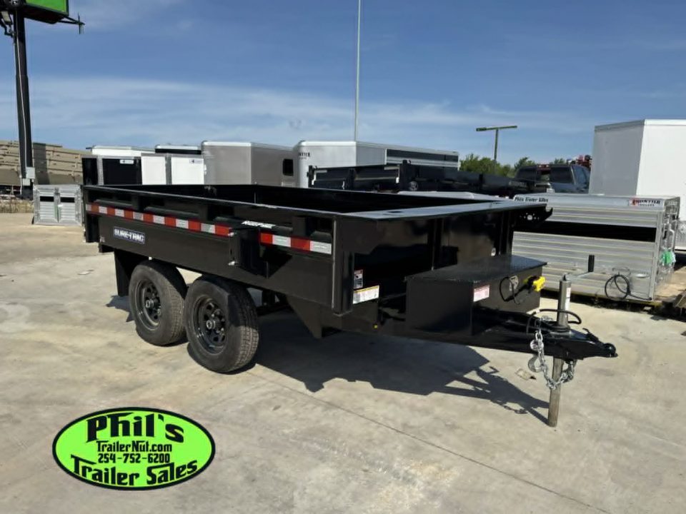 New FACTORY CLOSE OUT ONLY 1 AT THIS PRICE! 2025 Sure-Trac 6X10 DECKOVER DUMP TRAILER Dump Trailer