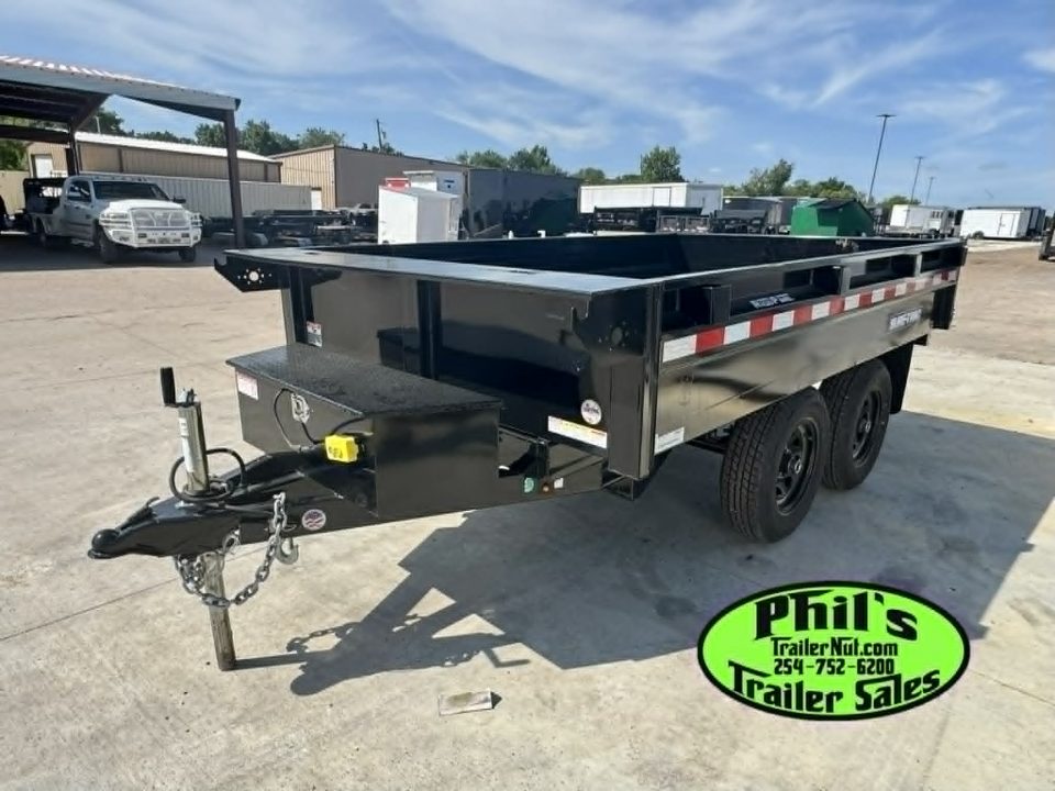 New FACTORY CLOSE OUT ONLY 1 AT THIS PRICE! 2025 Sure-Trac 6X10 DECKOVER DUMP TRAILER Dump Trailer
