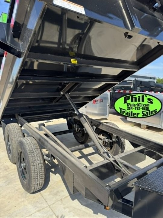 New FACTORY CLOSE OUT ONLY 1 AT THIS PRICE! 2025 Sure-Trac 6X10 DECKOVER DUMP TRAILER Dump Trailer