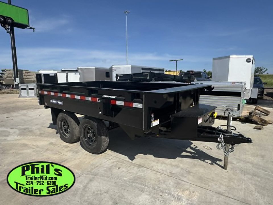 New FACTORY CLOSE OUT ONLY 1 AT THIS PRICE! 2025 Sure-Trac 6X10 DECKOVER DUMP TRAILER Dump Trailer