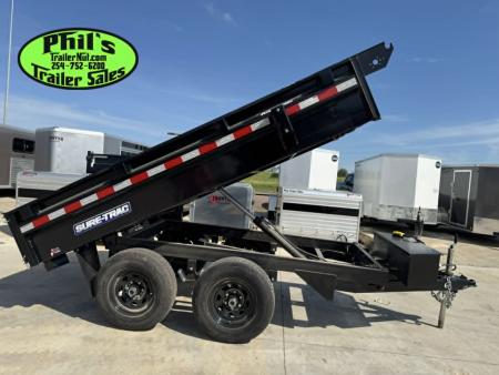 New FACTORY CLOSE OUT ONLY 1 AT THIS PRICE! 2025 Sure-Trac 6X10 DECKOVER DUMP TRAILER Dump Trailer