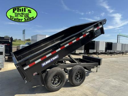 New FACTORY CLOSE OUT ONLY 1 AT THIS PRICE! 2025 Sure-Trac 6X10 DECKOVER DUMP TRAILER Dump Trailer