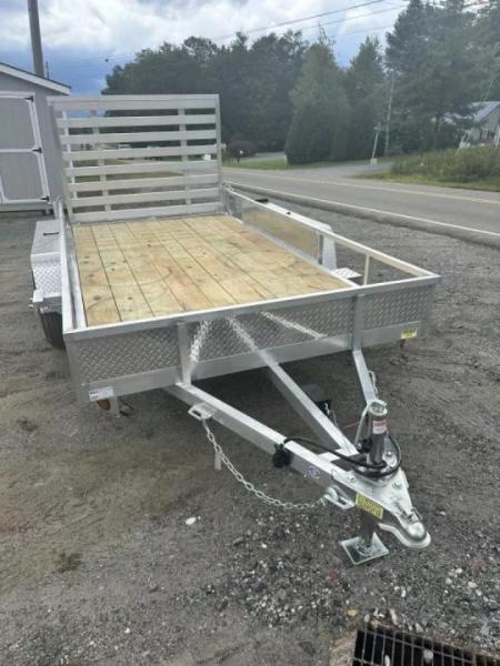 New 2027 Quality Steel and Aluminum 7412ALSL7KTA Utility Trailer