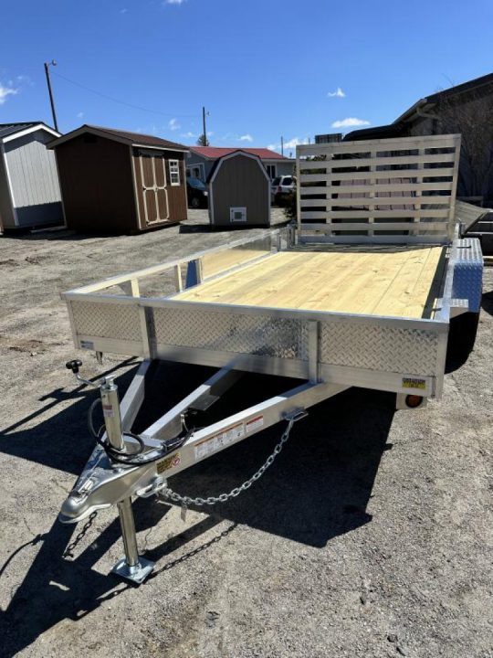 New 2027 Quality Steel and Aluminum 8216ALSL7K Utility Trailer