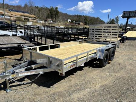 New 2027 Quality Steel and Aluminum 8216ALSL7K Utility Trailer