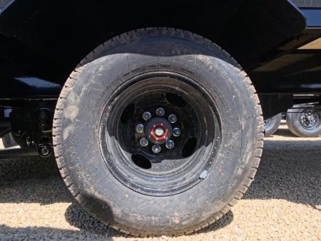 New 2026 Iron Bull 102 x 32 FLG Gooseneck Deckover, 5' Self Cleaning Dove Tail w/Rampage Ramps, 10K Axles -23,900 lb. GVWR, ST235/80R 16 LRE 10 ply tires with Spare