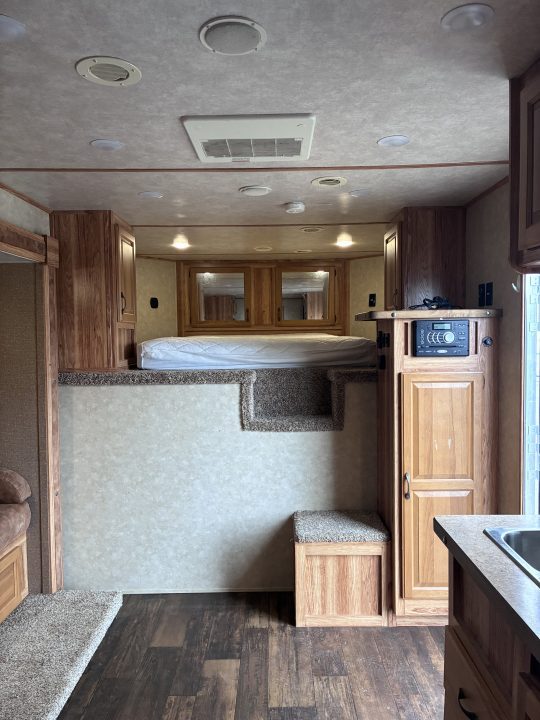 Used 2016 Bison Trailers 3H LQ Horse Trailer