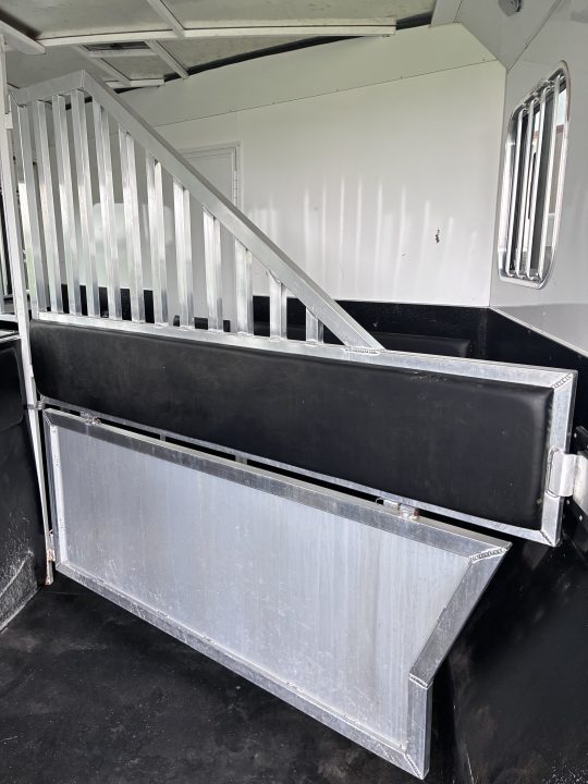 Used 2016 Bison Trailers 3H LQ Horse Trailer