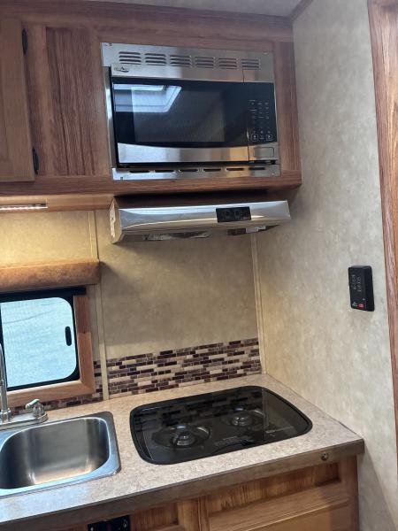 Used 2016 Bison Trailers 3H LQ Horse Trailer