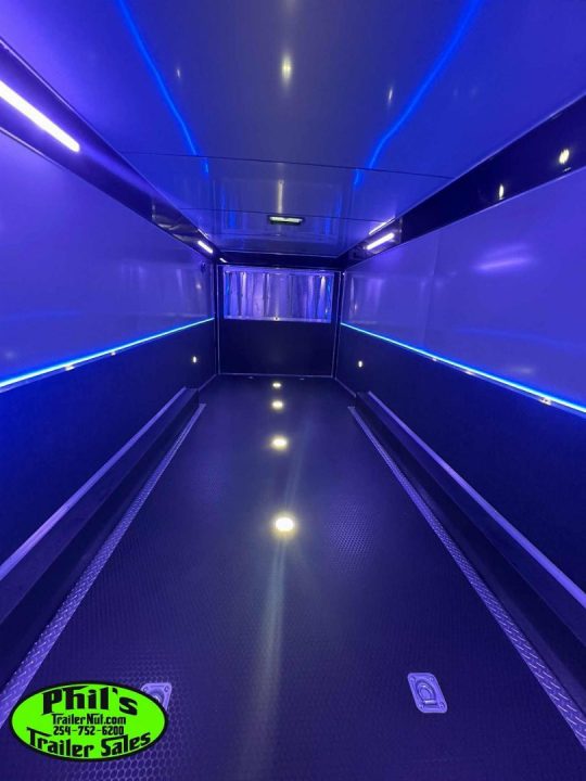 New 2026 Haulmark NEW 85X34 EDGE ENCLOSED RACE TRAILER BATHROOM CAR HAULER Restroom / Shower Trailer