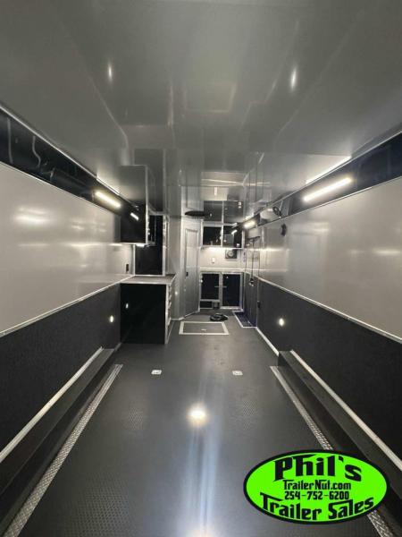New 2026 Haulmark NEW 85X34 EDGE ENCLOSED RACE TRAILER BATHROOM CAR HAULER Restroom / Shower Trailer