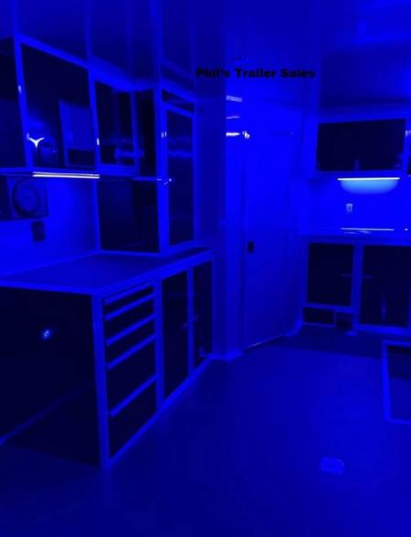New 2026 Haulmark NEW 85X34 EDGE ENCLOSED RACE TRAILER BATHROOM CAR HAULER Restroom / Shower Trailer