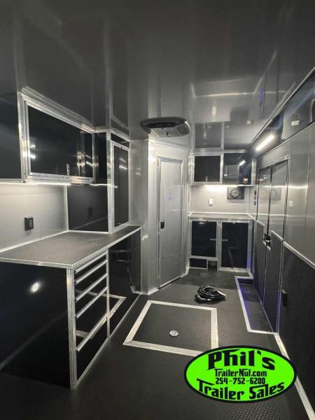 New 2026 Haulmark NEW 85X34 EDGE ENCLOSED RACE TRAILER BATHROOM CAR HAULER Restroom / Shower Trailer