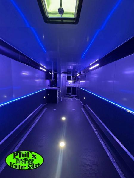 New 2026 Haulmark NEW 85X34 EDGE ENCLOSED RACE TRAILER BATHROOM CAR HAULER Restroom / Shower Trailer