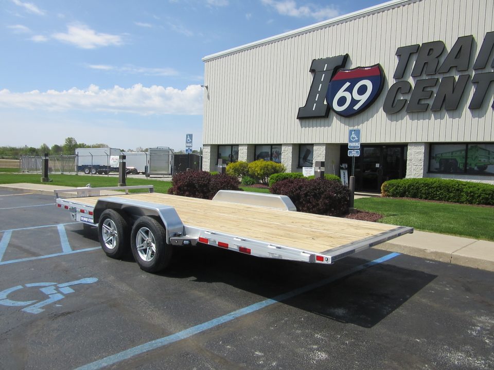 New 2026 Sure-Trac 7 x 18 Aluminum Power Tilt ST-PTA8218-070 Tilt Trailer 7K