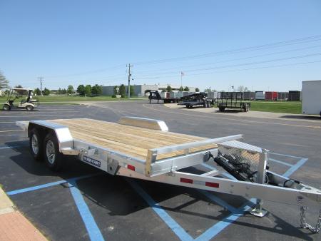 New 2026 Sure-Trac 7 x 18 Aluminum Power Tilt ST-PTA8218-070 Tilt Trailer 7K