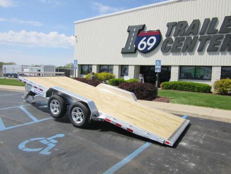 New 2026 Sure-Trac 7 x 18 Aluminum Power Tilt ST-PTA8218-070 Tilt Trailer 7K