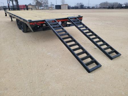New 2026 LOAD TRAIL 14K 102 x 24' Bumper Pull Deckover