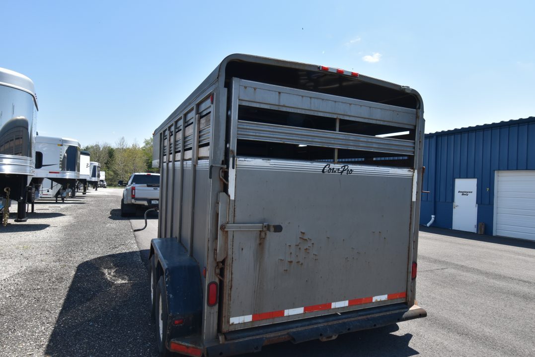 Used 2007 CornPro SG-12 Stock / Stock Combo Trailer