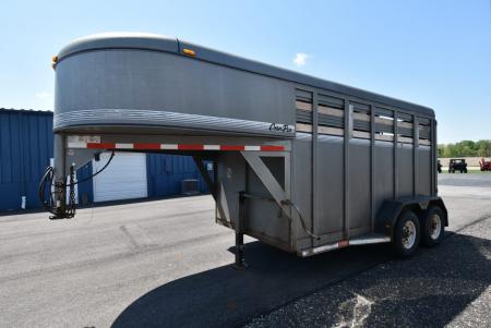 Used 2007 CornPro SG-12 Stock / Stock Combo Trailer