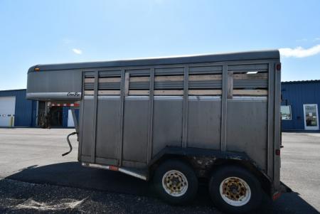 Used 2007 CornPro SG-12 Stock / Stock Combo Trailer