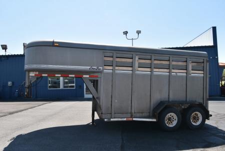 Used 2007 CornPro SG-12 Stock / Stock Combo Trailer