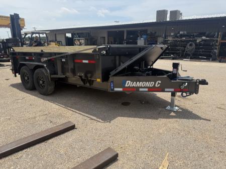 New 2026 Diamond C Trailers LPT207 14X82 Dump Trailer