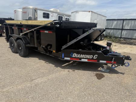 New 2026 Diamond C Trailers LPT207 14X82 Dump Trailer