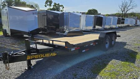 New 2026 Pequea Trailers T100 Equipment Trailer