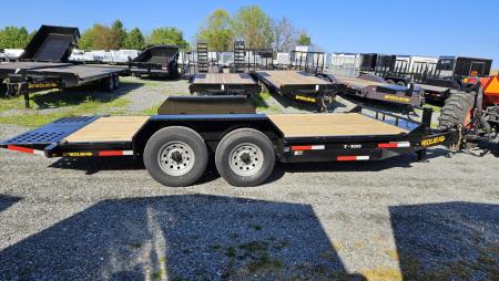 New 2026 Pequea Trailers T100 Equipment Trailer