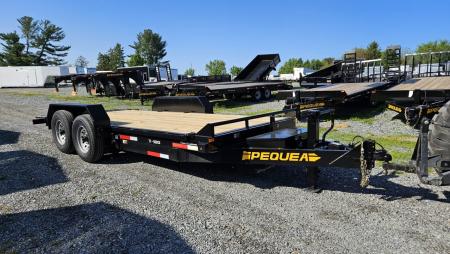 New 2026 Pequea Trailers T100 Equipment Trailer