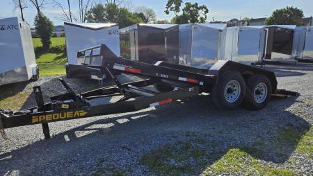 New 2026 Pequea Trailers T100 Equipment Trailer