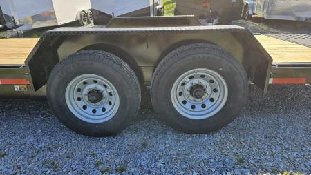 New 2026 Pequea Trailers T100 Equipment Trailer