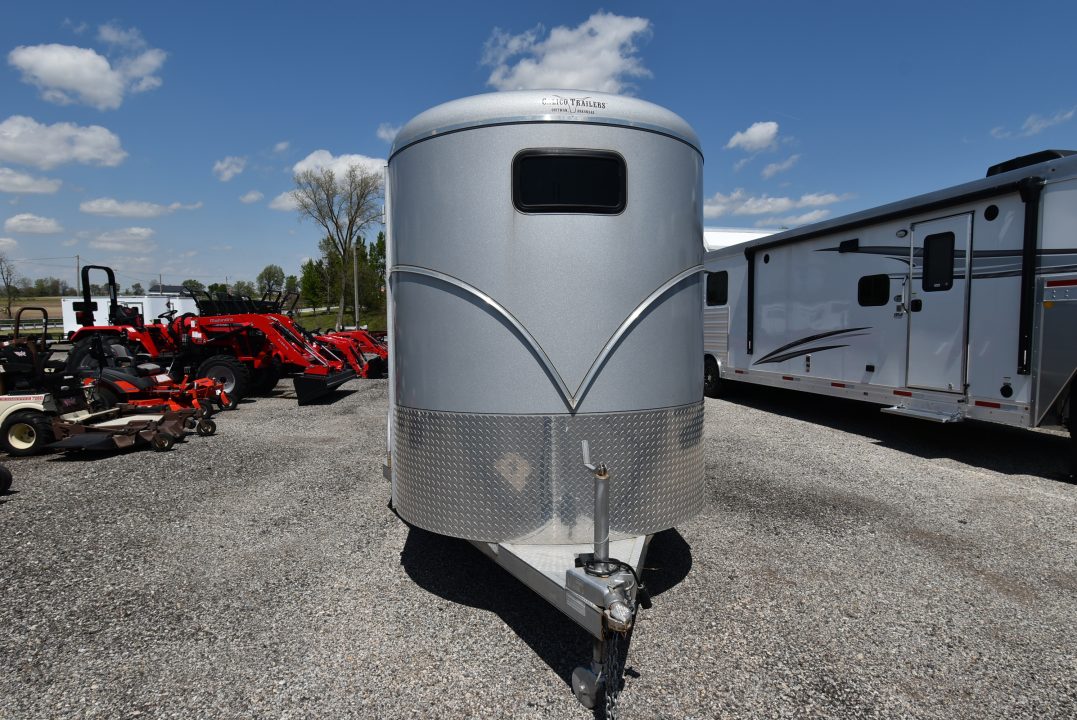 Used 2022 Calico Trailers Straight load Horse Trailer