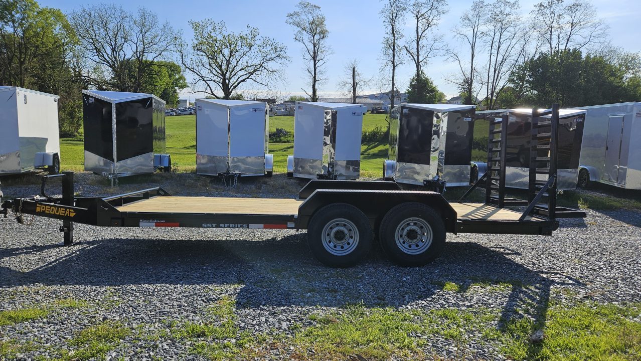 New 2026 Pequea Trailers SKIDSTEER 18' Equipment Trailer